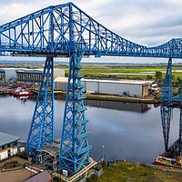 Buy canvas prints of Middlesbrough Transporter Bridge by Tim Hill