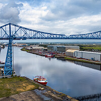 Buy canvas prints of Transporter Bridge Middlesbrough by Tim Hill