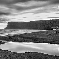Buy canvas prints of Saltburn Black and White: The Ship Pub by Tim Hill