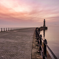 Buy canvas prints of Roker Pier Sunrise Sunderland by Tim Hill