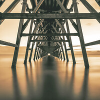 Buy canvas prints of Steetley Pier Hartlepool by Tim Hill