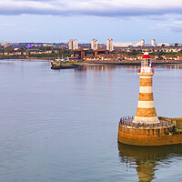 Buy canvas prints of Roker Lighthouse: The City of Sunderland by Tim Hill