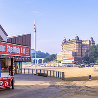 Buy canvas prints of Scarborough Seafront: Mick Grime Shellfish by Tim Hill