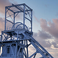 Buy canvas prints of Barnsley Main Colliery Pithead by Tim Hill
