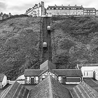 Buy canvas prints of Saltburn Black and White by Tim Hill