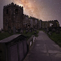 Buy canvas prints of Whitby ~ Dark Skies by Tim Hill