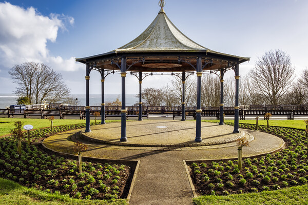 Filey Bandstand Picture Board by Tim Hill