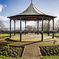 Buy canvas prints of Filey Bandstand by Tim Hill