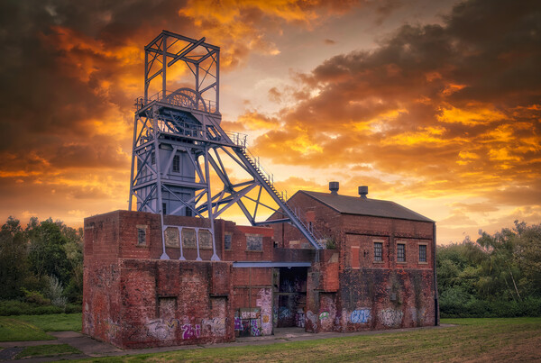 Barnsley Main Colliery Picture Board by Tim Hill