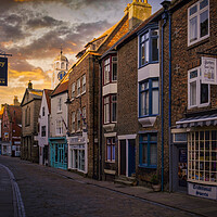 Buy canvas prints of Whitby Shambles North Yorkshire Coast by Tim Hill