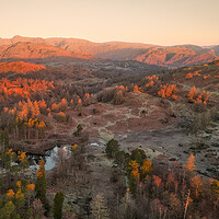 Buy canvas prints of Tarn Hows: Sunrise Light by Tim Hill