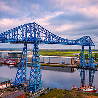 Buy canvas prints of Tees Transporter Bridge by Tim Hill
