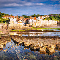 Buy canvas prints of Robin Hood's Bay ~ Sunny May by Tim Hill