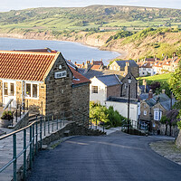 Buy canvas prints of Robin Hoods Bay North Yorkshire by Tim Hill