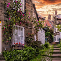 Buy canvas prints of Robin Hood's Bay ~ Iconic Sunny Place by Tim Hill