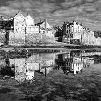 Buy canvas prints of Robin Hood's Bay Reflections by Tim Hill