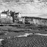 Buy canvas prints of Bay Hotel Panoramic ~ Robin Hood's Bay by Tim Hill