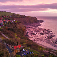Buy canvas prints of Robin hood's Bay Yorkshire Coast by Tim Hill