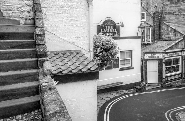  Robin Hood's Bay Yorkshire Picture Board by Tim Hill