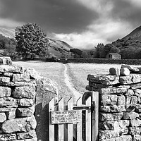 Buy canvas prints of Yorkshire Dales Black and White by Tim Hill