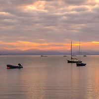 Buy canvas prints of Abersosh Bay Sunrise by Tim Hill