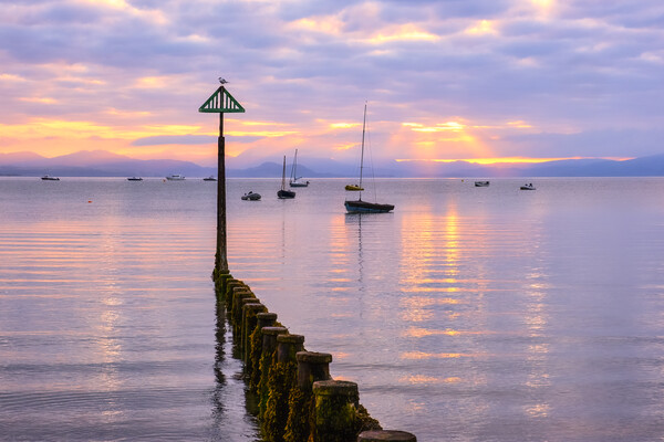 Machroes Beach Sunrise, Gwynedd Picture Board by Tim Hill