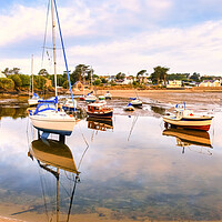 Buy canvas prints of Abersoch Harbour Entrance ~ Mirror Pool by Tim Hill