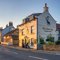 Buy canvas prints of The Hart Inn Pub, Sandsend by Tim Hill
