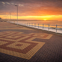Buy canvas prints of Bridlington Sunrise from Alexandra Promenade by Tim Hill