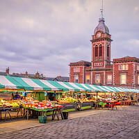 Buy canvas prints of Chesterfield Market by Tim Hill
