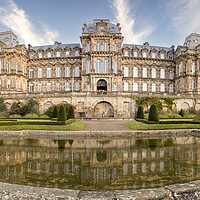 Buy canvas prints of The Bowes Museum, Barnard Castle by Tim Hill