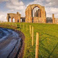 Buy canvas prints of Egglestone Abbey at Barnard Castle by Tim Hill