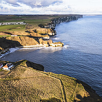 Buy canvas prints of Thornwick Bay to Filey Brigg by Tim Hill