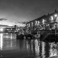 Buy canvas prints of Scarborough Black and White by Tim Hill
