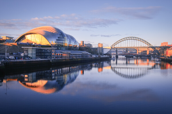 The Sage Reflection Gateshead Picture Board by Tim Hill