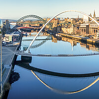 Buy canvas prints of Newcastle Panoramic from Baltic Flour Mill by Tim Hill