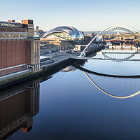 Buy canvas prints of Baltic Flour Mill River Tyne by Tim Hill