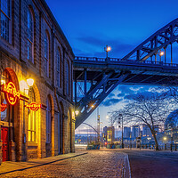 Buy canvas prints of Hard Rock Cafe Newcastle Quayside by Tim Hill