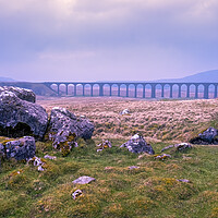 Buy canvas prints of Ribblehead Viaduct Landscape by Tim Hill