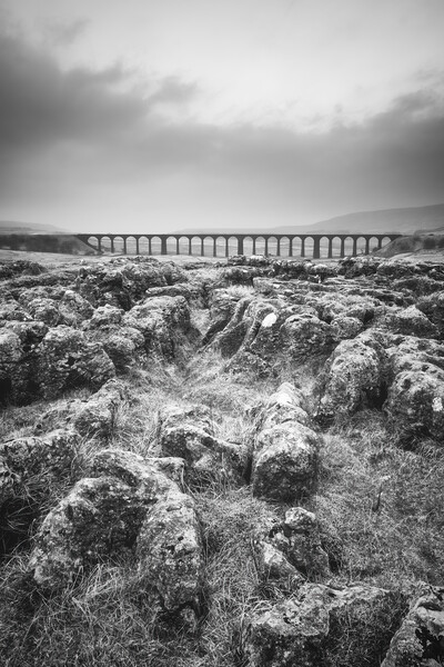 Ribblehead Viaduct Picture Board by Tim Hill