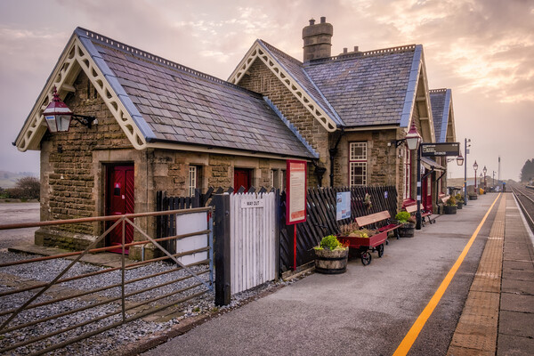 Ribblehead Station Picture Board by Tim Hill