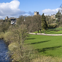 Buy canvas prints of Richmond North Yorkshire Panoramic by Tim Hill