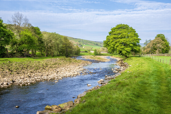 River Swale near Muker Picture Board by Tim Hill