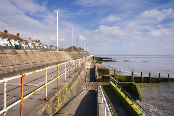 Hornsea Seafront Picture Board by Tim Hill