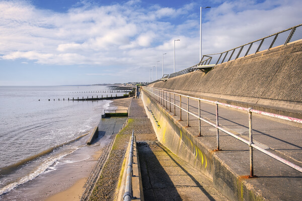 Hornsea Seafront Yorkshire Coast Picture Board by Tim Hill