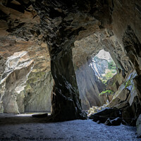 Buy canvas prints of Cathedral cave by Peter Bardsley