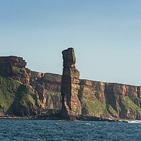 Buy canvas prints of The Old Man of Hoy by Peter Bardsley