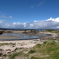Buy canvas prints of Arisaig Beach by Peter Bardsley