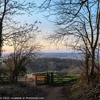 Buy canvas prints of Gateway to Dovers Hill by Martin fenton
