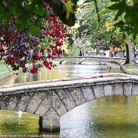 Buy canvas prints of Bourton on the water by Martin fenton